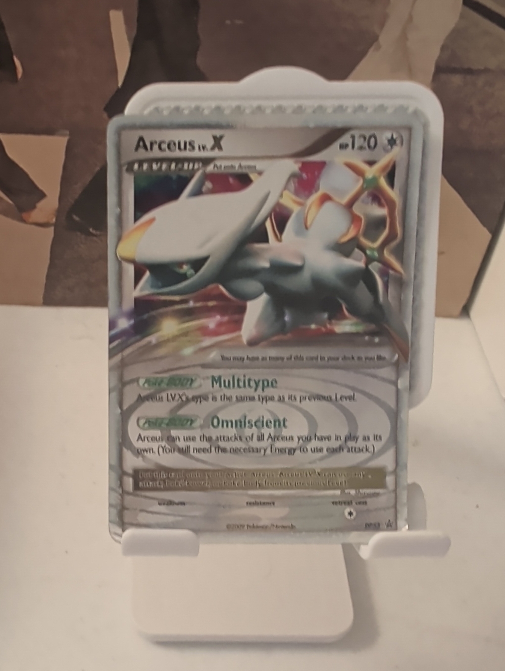 Pokemon Arceus LV.X Card Case - White